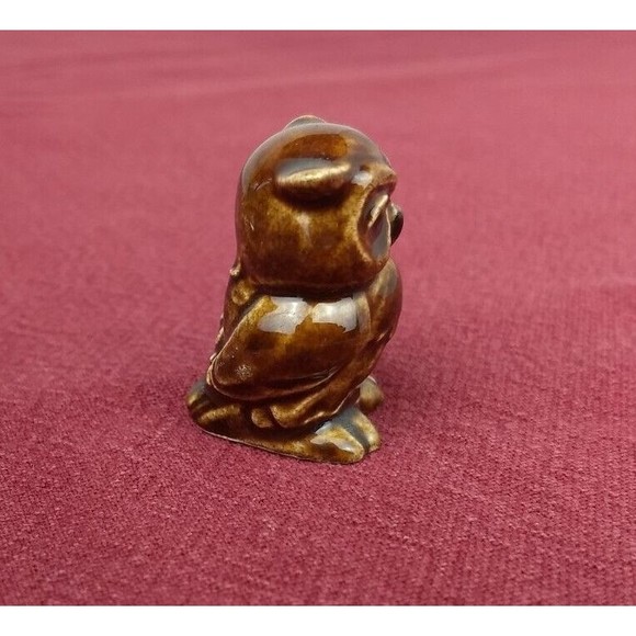 Vintage GOEBEL Mini Brown Wise Owl Figurine W. Germany MCM - Picture 2 of 8